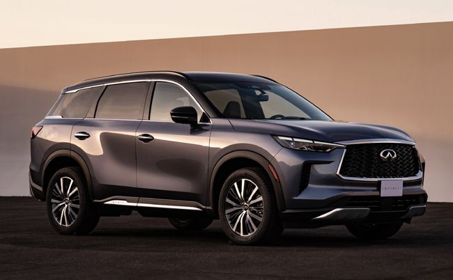 日産の高級ミッドサイズSUVの新型インフィニティQX60が初公開。日本へ